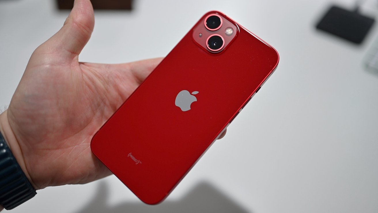 red product iphone 13