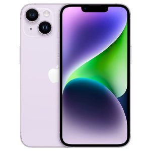 گوشی موبایل اپل دست دوم مدل آیفون ۱۴ | iPhone 14 - ظرفیت 128 گیگابایت رنگ بنفش تک سیم کارت بدون رجیستر