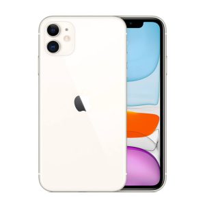 گوشی موبایل اپل دست دوم مدل آیفون 11 | iPhone 11 ظرفیت 128 گیگابایت رنگ سفید پارت نامبر CH/A