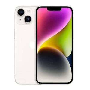 گوشی موبایل اپل مدل آیفون ۱۴ | iPhone 14 - ظرفیت 128 گیگابایت رنگ استارلایت اکتیو