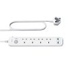 چند راهی برق ۲ متری انکر Anker 6-in-1 USB Power Strip مدل A9141