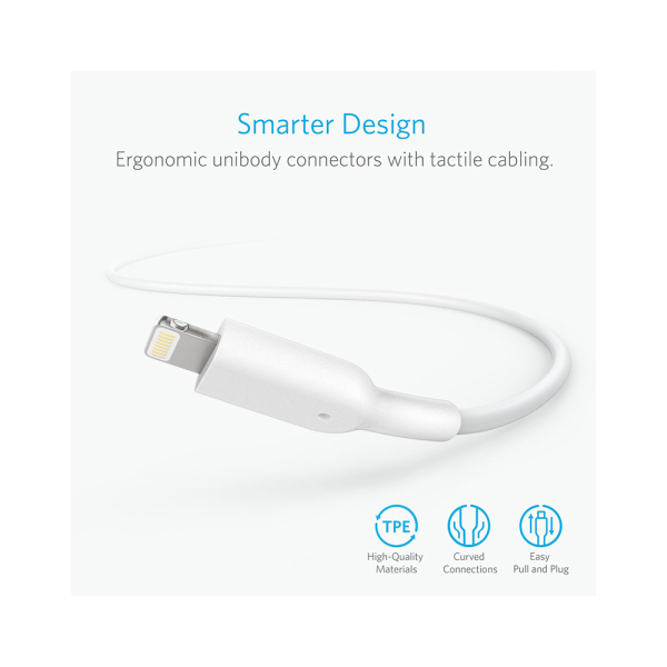 کابل انکر PowerLine II Lightning طول ۳۰۰ سانتی متر | مدل A8434