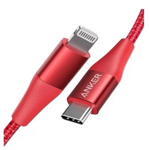 کابل انکر Powerline + II USB-C to Lightning طول ۹۰ سانتی متر | مدل A8652