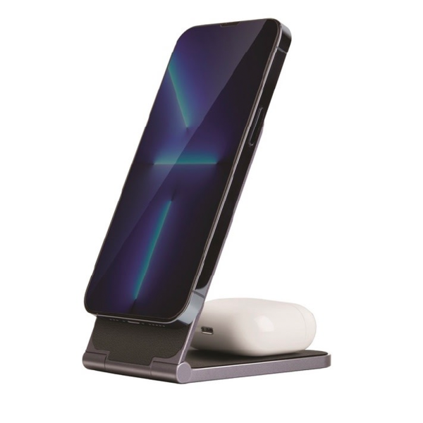 شارژر وایرلس 2 در 1 انرجیا ENERGEA Magduo Air 2 in 1 MagSafe Stand