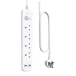 چند راهی برق ۲ متری انکر Anker 6-in-1 USB Power Strip مدل A9141