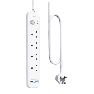 چند راهی برق ۲ متری انکر Anker 6-in-1 USB Power Strip مدل A9141