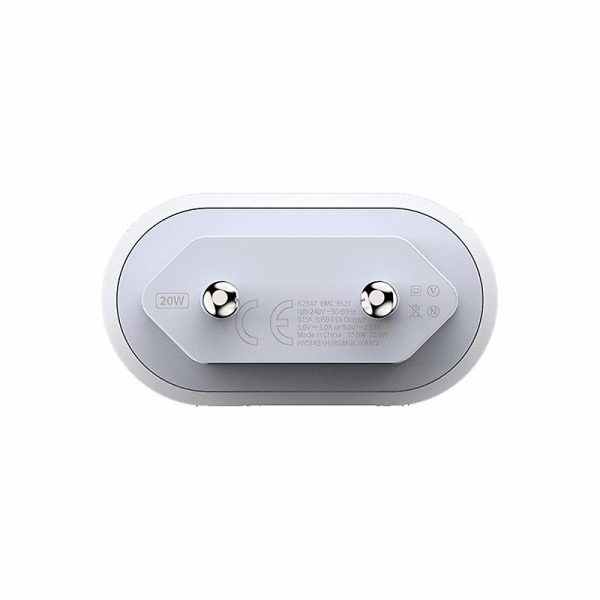 آداپتور 20W دو پین تایپ C اورجینال اپل 20W USB-C Power Adapter