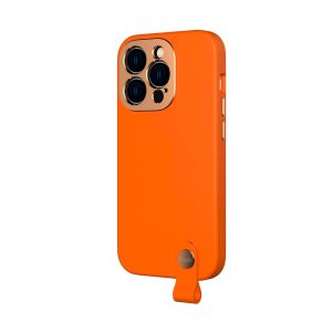 کیس چرمی موشی مناسب iPhone 14 Pro مدل Moshi Altra-نارنجی