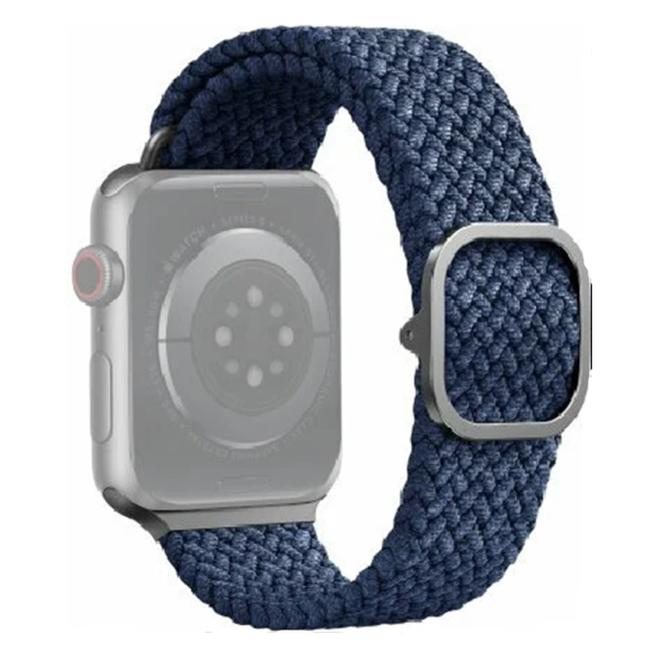 بند بافت اپل واچ یونیک آبی سایز ۴۴ UNIQ-44MM-ASPOBLU