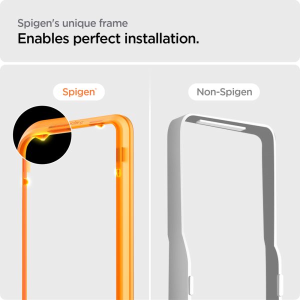 گلس اسپیگن مناسب برای آیفون 14 پرو مکس Spigen Screen Protector for iPhone 14 Pro Max مدل AGL05204