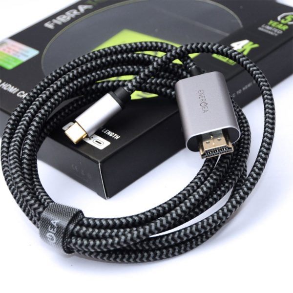 کابل HDMI به تایپ سی انرژیا ENERGEA مدل CBL-FTC4HD-BLK200