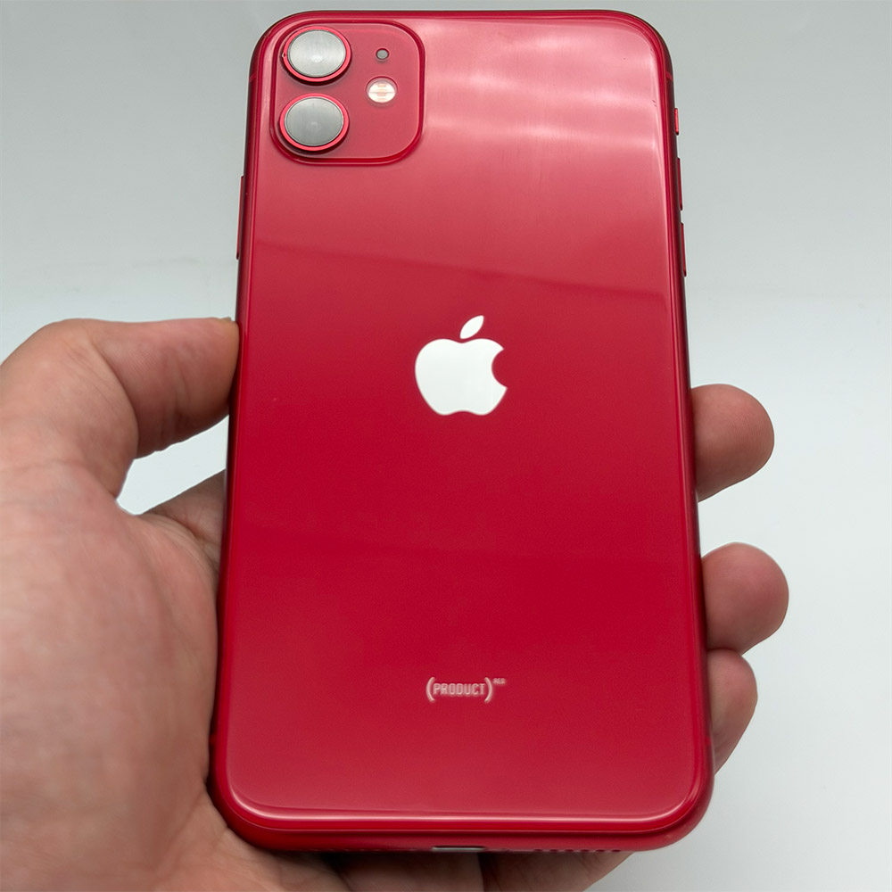 گوشی موبایل دست دوم اپل مدل iPhone 11 ظرفیت 256 گیگابایت رنگ قرمز دو سیم کارت ZA/A