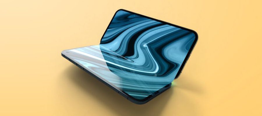 اپل ظاهراً روی توسعه موبایلی تاشو با حسگر لمسی در حاشیه آن کار می‌کند