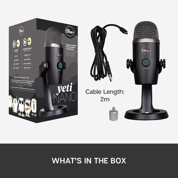 میکروفن کاندنسر بلو مدل Yeti Nano