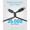 کابل دو سر USB-C انکر مدل Anker PowerLine+ III _ A8863 | رنگ مشکی