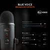 میکروفون یو اس بی کاندنسر حرفه ای Blue Yeti Blackout