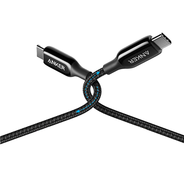 کابل دو سر USB-C انکر مدل Anker PowerLine+ III _ A8863 | رنگ مشکی