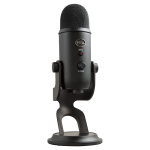 میکروفون یو اس بی کاندنسر حرفه ای Blue Yeti Blackout
