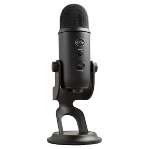 میکروفون یو اس بی کاندنسر حرفه ای Blue Yeti Blackout