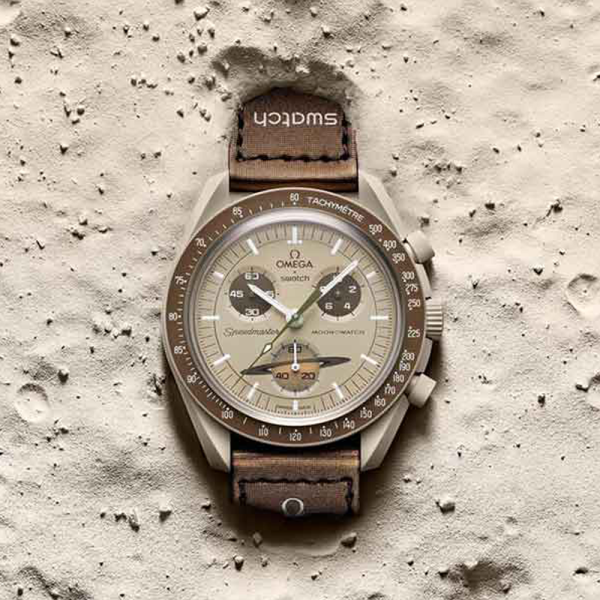 ساعت امگا سواچ مدل Omega X Swatch MISSION TO SATURN SO33T100