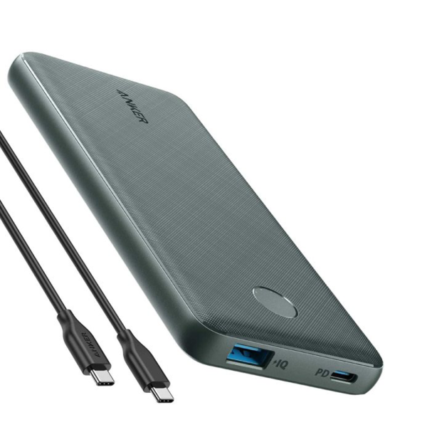 شارژر همراه انکر مدل PowerCore Slim A1231H12 ظرفیت 10000 میلی آمپر ساعت