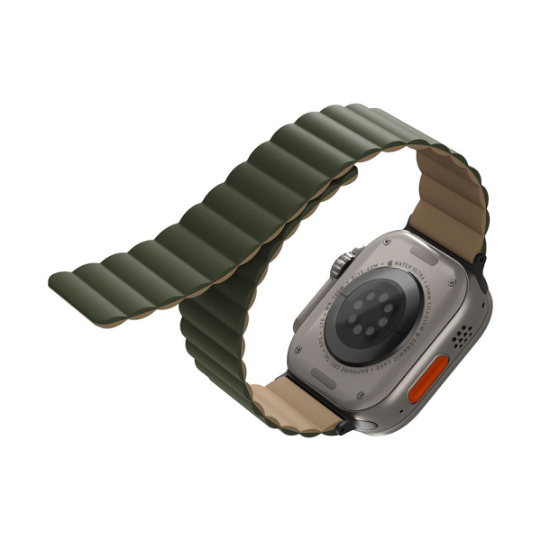 بند اپل واچ Uniq - REVIX مدل UNIQ-42/44/45/49 MM-REVMGRNTAN