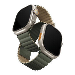بند اپل واچ Uniq - REVIX مدل UNIQ-42/44/45/49 MM-REVMGRNTAN