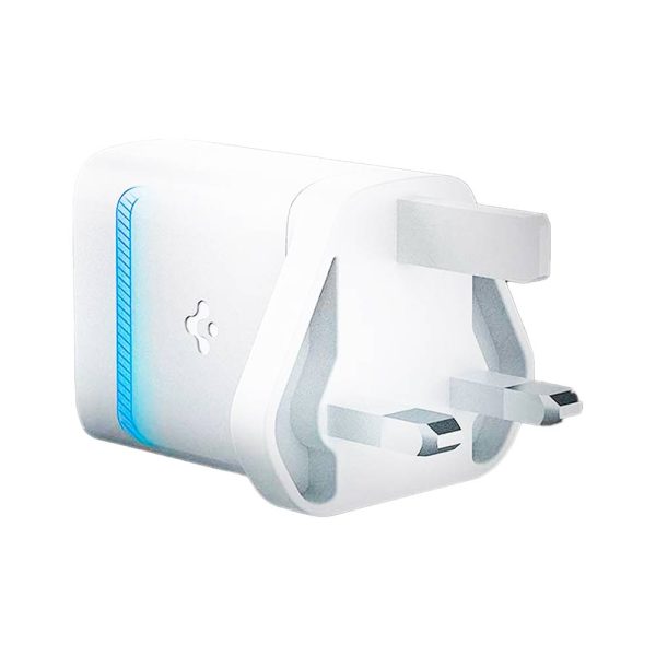 شارژر دیواری ۲۰وات اسپیگن مدل PowerArc ArcStation Wall Charger ACH02207