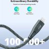 کابل تبدیل USB-C به لایتنینگ راوپاور مدل RP-CB1018 طول 2 متر | رنگ سبز