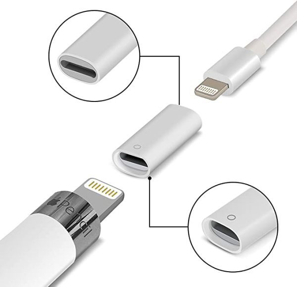 تبدیل USB-C به قلم نسل ۱ اپل مدل USB-C to Apple Pencil Adapter اپل