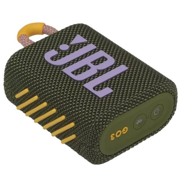 اسپیکر بلوتوثی قابل حمل جی بی ال مدل GO3 PORTABLE | رنگ سبز