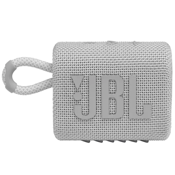 اسپیکر بلوتوثی قابل حمل جی بی ال مدل GO3 PORTABLE | رنگ سفید