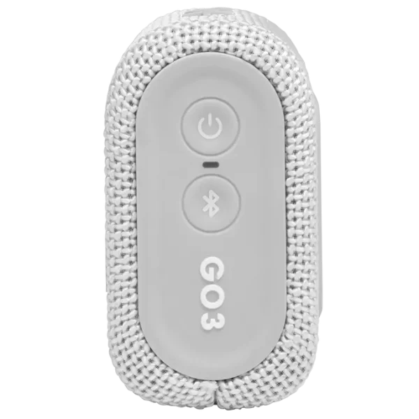 اسپیکر بلوتوثی قابل حمل جی بی ال مدل GO3 PORTABLE | رنگ سفید