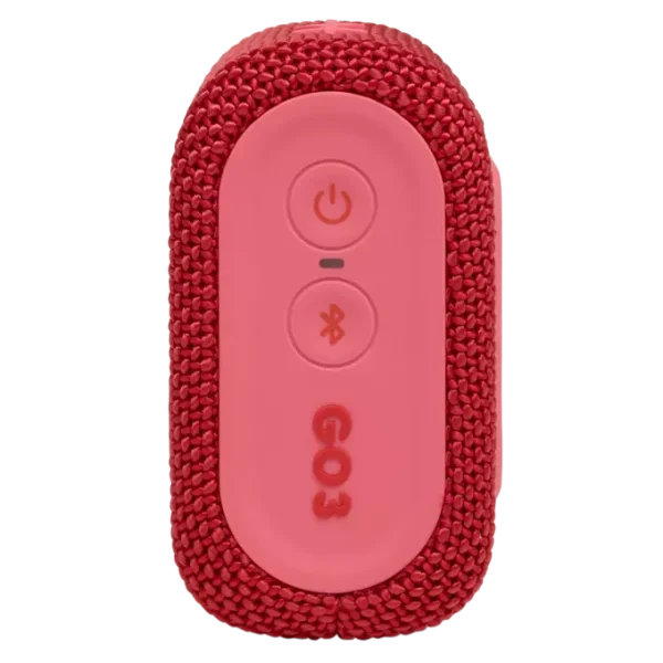اسپیکر بلوتوثی قابل حمل جی بی ال مدل GO3 PORTABLE | رنگ قرمز