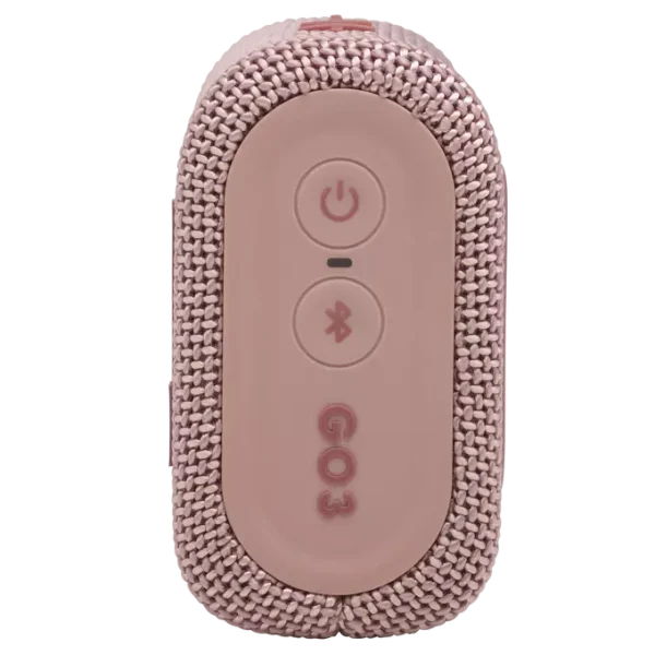 اسپیکر بلوتوثی قابل حمل جی بی ال مدل GO3 PORTABLE | رنگ صورتی