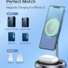 استند شارژر وایرلس CHOETECH چویتِک 15 وات Magsafe شارژ سریع مدل T575-F