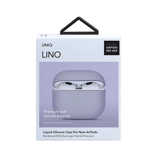 کیس ایرپاد ۳ یونیک مدل UNIQ Lino - رنگ لوندر - LINOLAV
