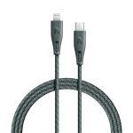 کابل تبدیل USB-C به لایتنینگ راوپاور مدل RP-CB1018 طول 2 متر | رنگ سبز