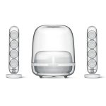 اسپیکر دسکتاپ هارمن کاردن مدل soundsticks 4 | رنگ سفید با گارانتی