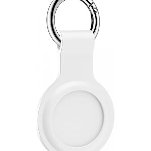 جاسوئیچی سیلیکونی اپل مدل AirTag Silicone Loop رنگ سفید