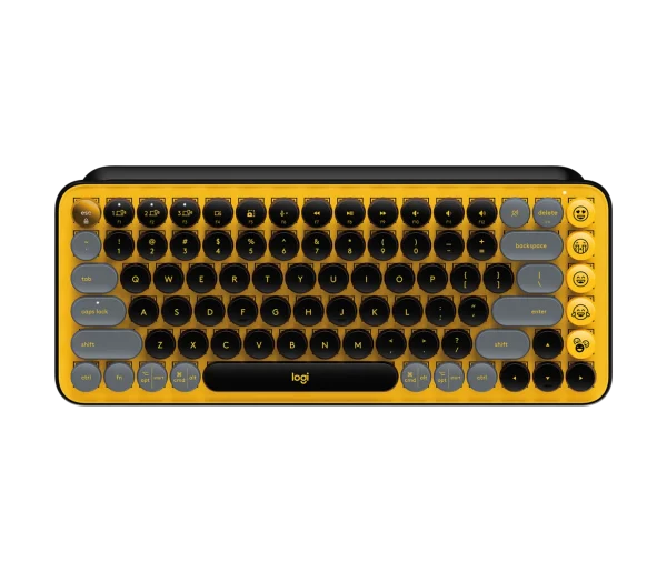 کیبورد مکانیکال لاجیتک مدل POP Keys ـ رنگ زرد مدل ( blast )