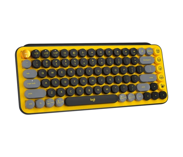 کیبورد مکانیکال لاجیتک مدل POP Keys ـ رنگ زرد مدل ( blast )
