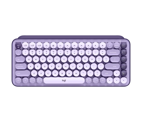 کیبورد مکانیکال لاجیتک مدل POP Keys ـ رنگ بنفش