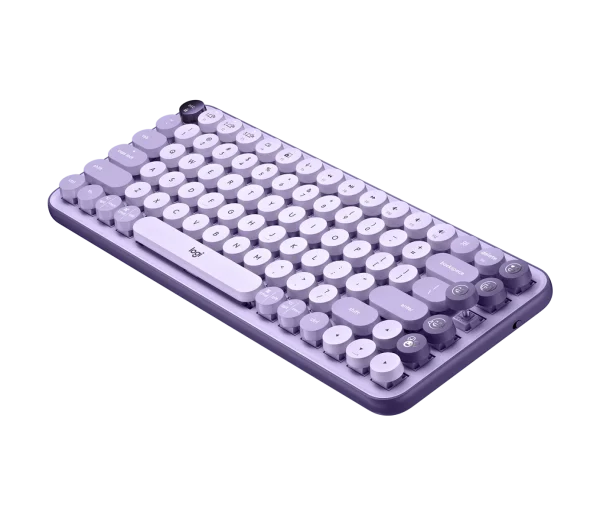 کیبورد مکانیکال لاجیتک مدل POP Keys ـ رنگ بنفش