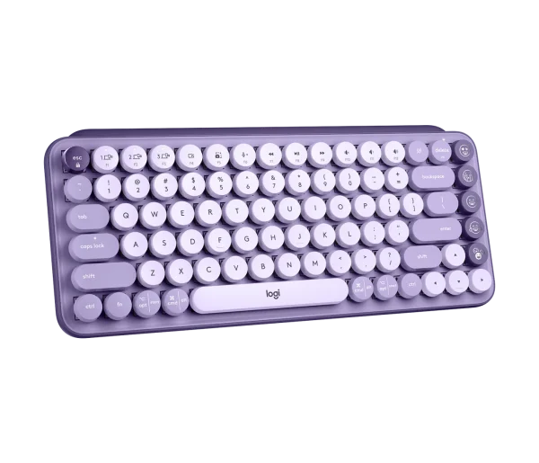 کیبورد مکانیکال لاجیتک مدل POP Keys ـ رنگ بنفش