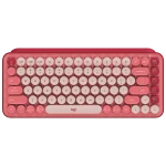 کیبورد مکانیکال لاجیتک مدل POP Keys ـ رنگ صورتی مدل ( heart breaker )