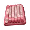 کیبورد مکانیکال لاجیتک مدل POP Keys ـ رنگ صورتی مدل ( heart breaker )