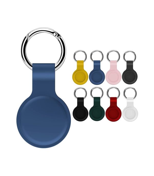 جاسوئیچی سیلیکونی اپل مدل AirTag Silicone Loop رنگ سرمه ای