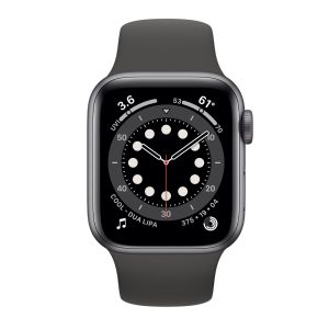 اپل واچ دست دوم سری ۶ سایز ۴۰ میلیمتر رنگ خاکستری