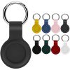 جاسوئیچی سیلیکونی اپل مدل AirTag Silicone Loop رنگ مشکی